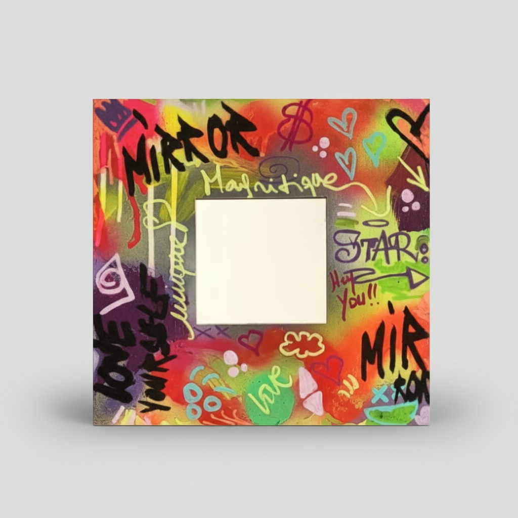 Miroir Pop Art - " Mirror - Mirror "