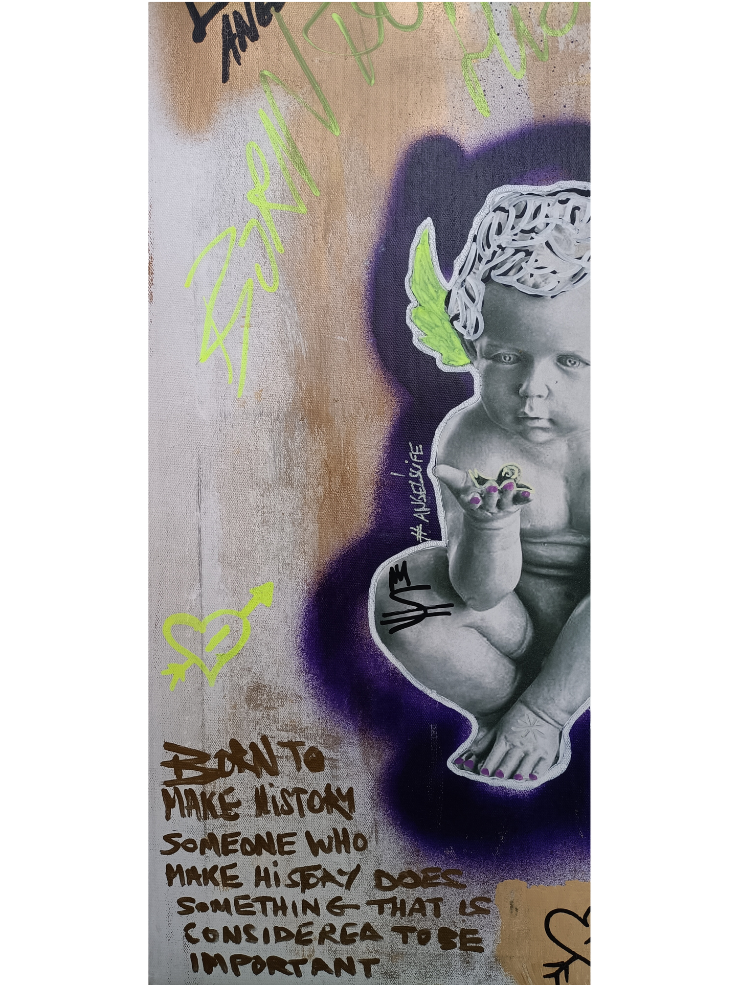 Tableau Pop Art - Angel 1