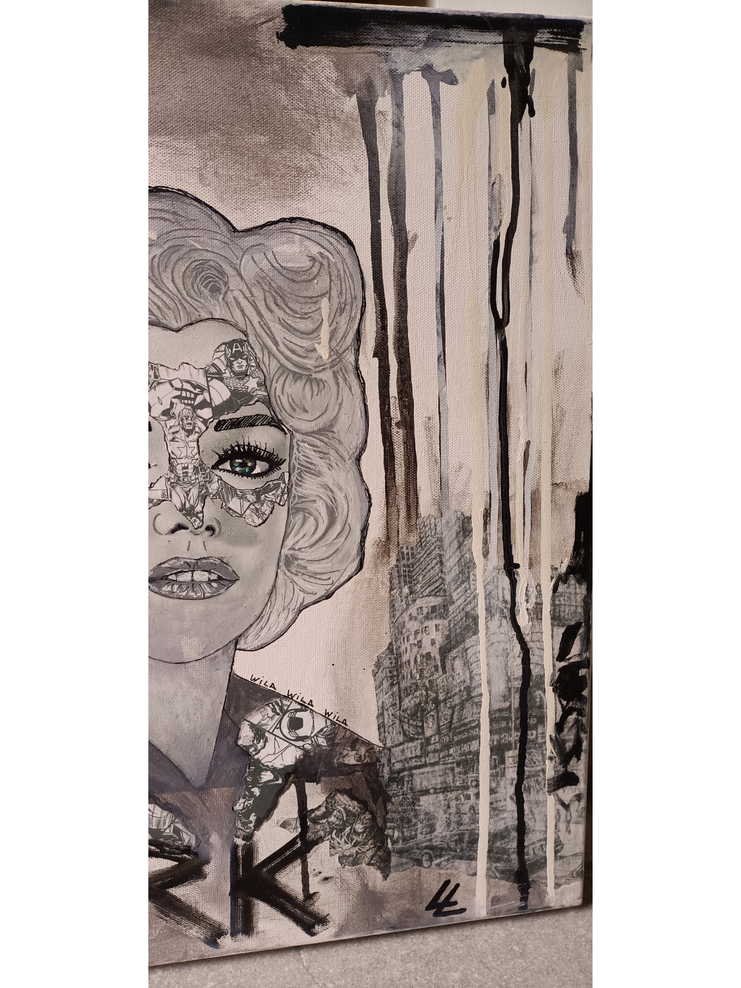 Tableau Pop Art - Marylin Monroe