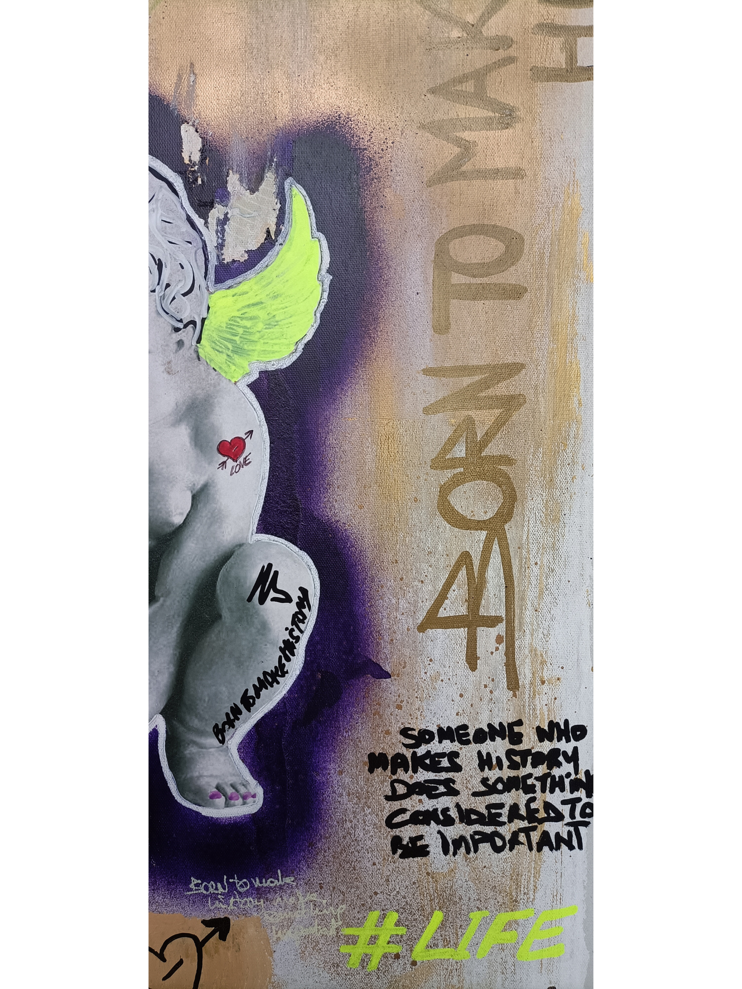 Tableau Pop Art - Angel 1