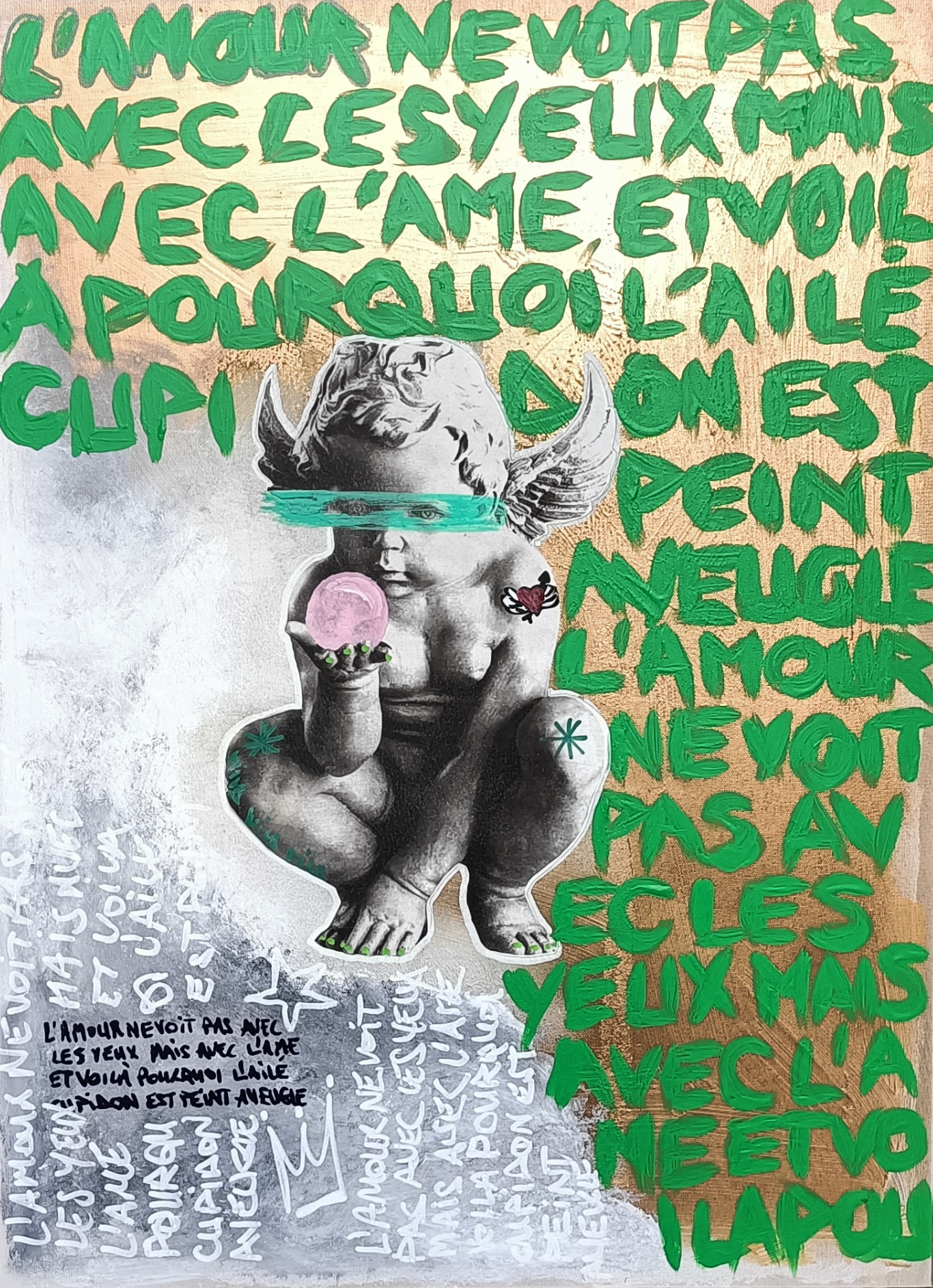 Tableau Pop Art - Angel 2