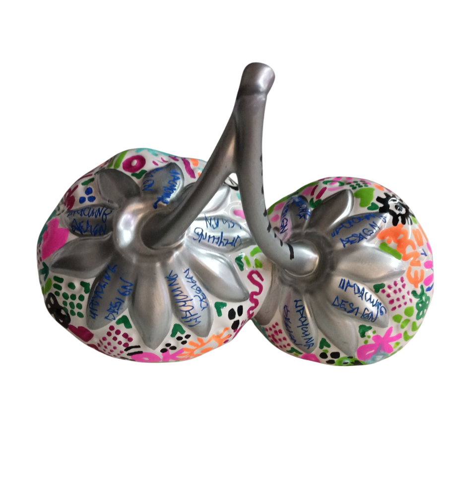 Sculpture Pop Art - Double Fraise Pop