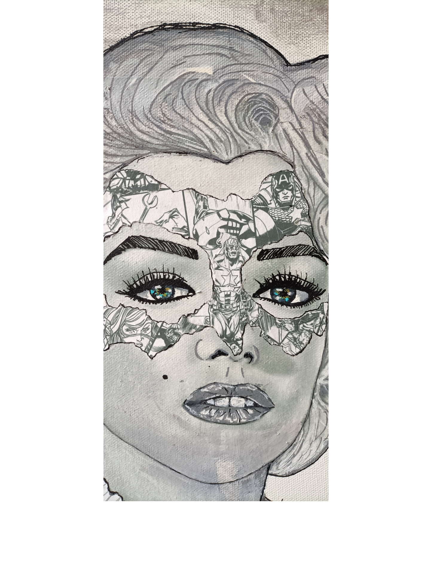 Tableau Pop Art - Marylin Monroe