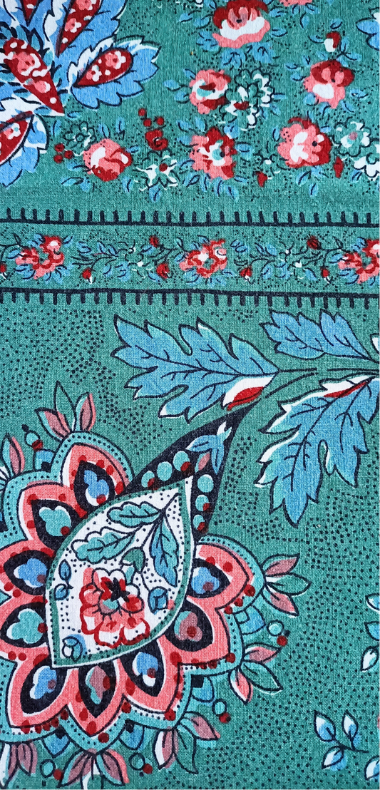 Grande nappe rectangulaire en coton " Dolce "