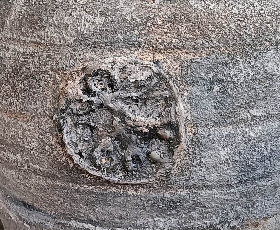 Vase Dionysos céramique aspect antique