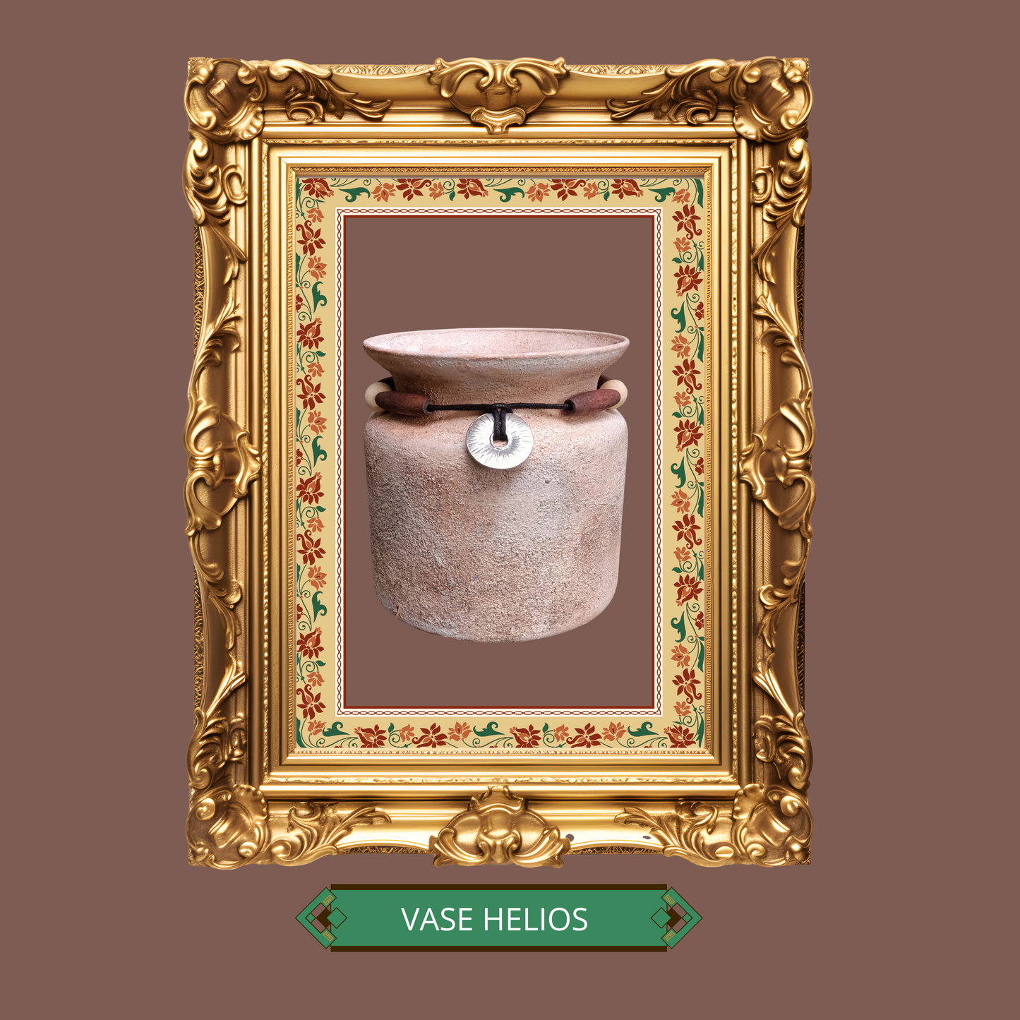 Vase Hélios aspect antique