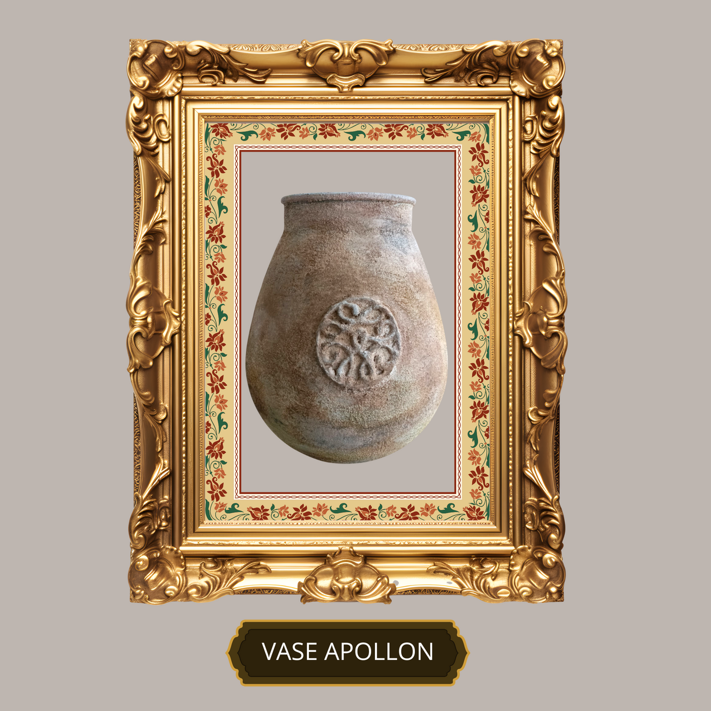 Vase Apollon aspect antique