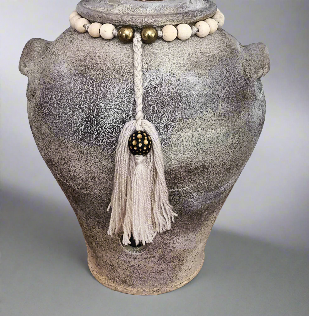 Vase Gaïa céramique aspect antique