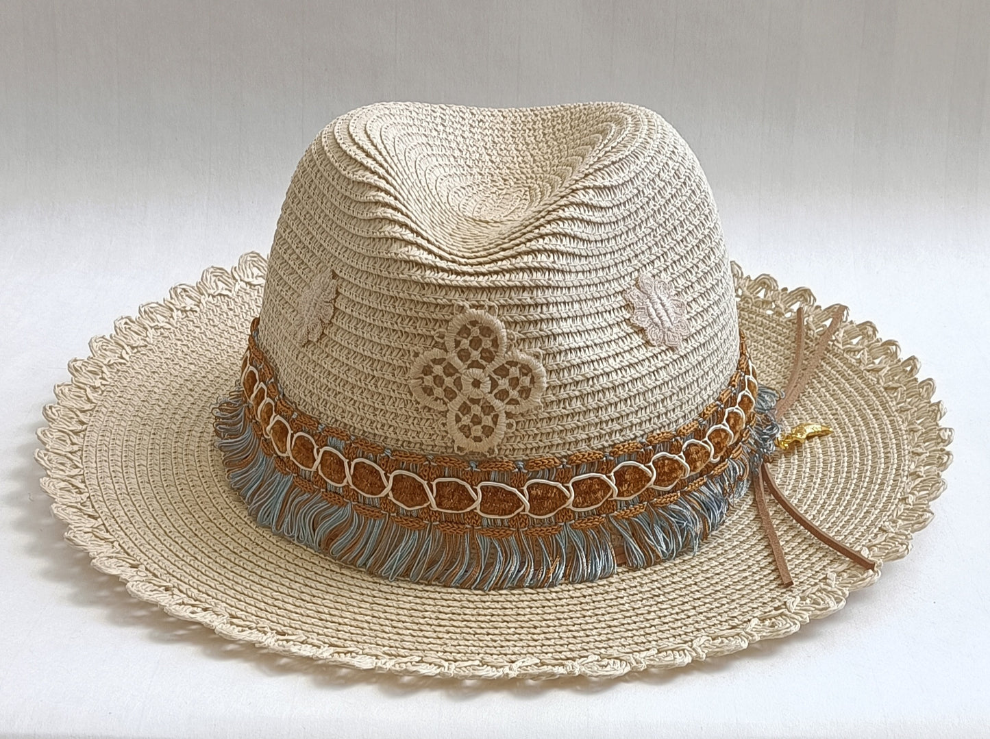 Chapeau panama bohème