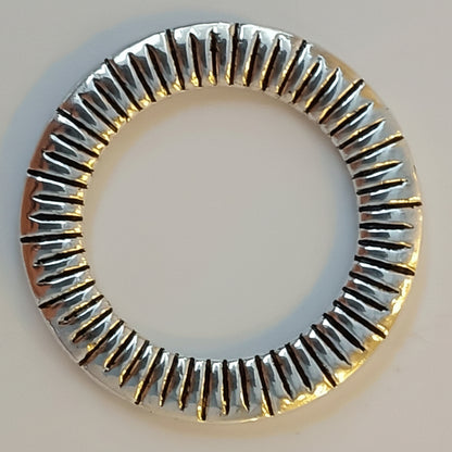 Bracelet 100% soie et son anneau design