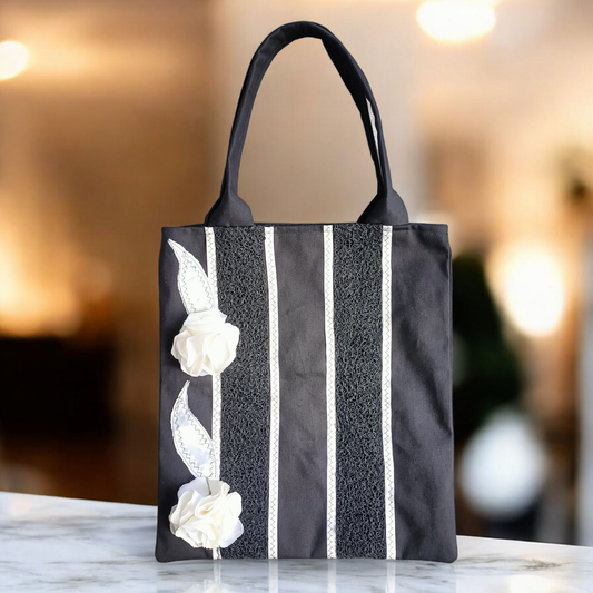 Tote Bag - Collection " Crème et Caviar "
