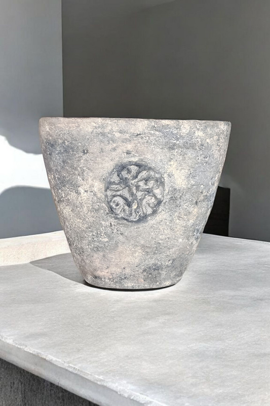 Vase gris Olympe