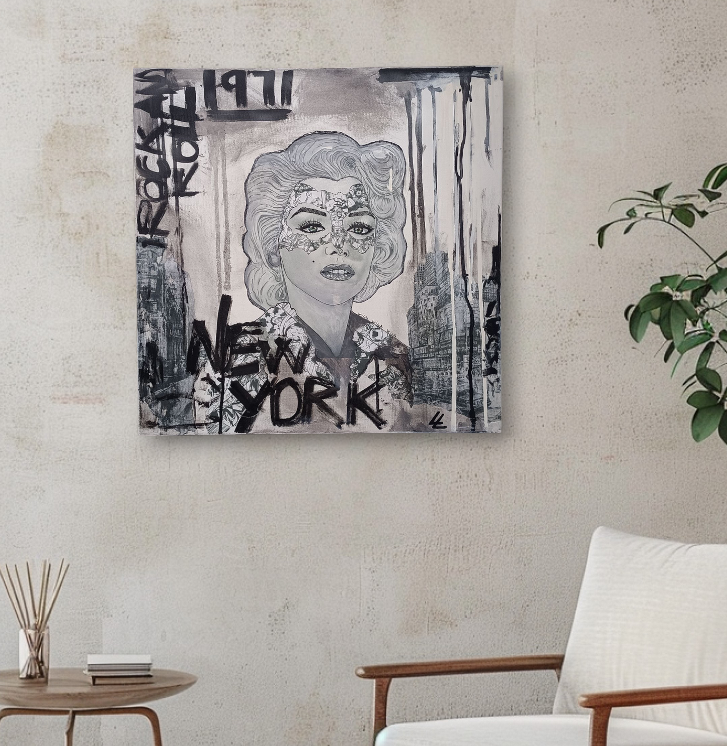 Tableau Pop Art - Marylin Monroe