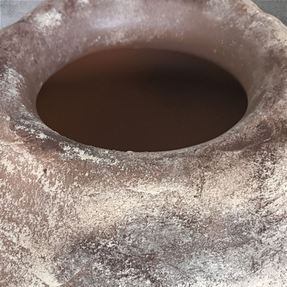 Vase brut style Wabi-Sabi