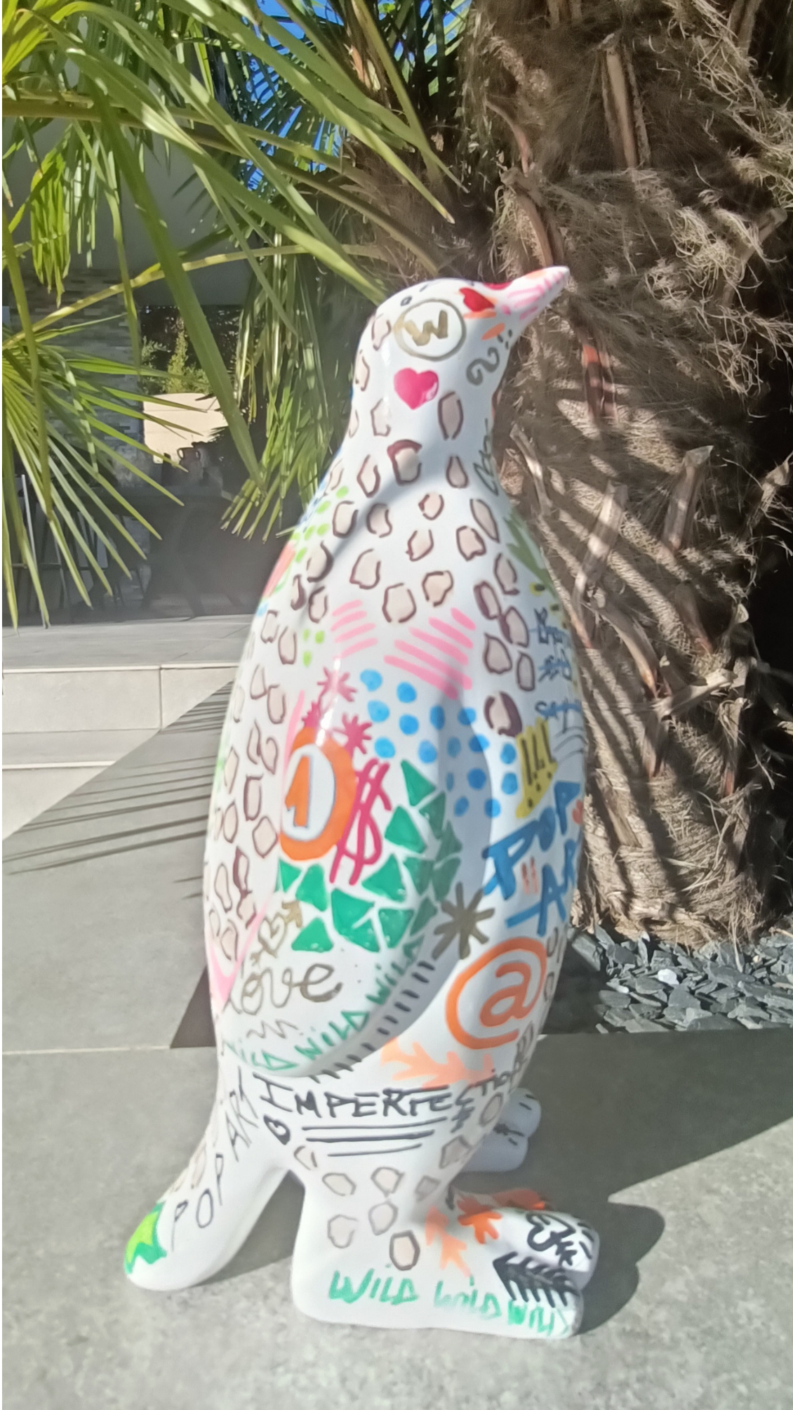 Sculpture Pop Art - Pingouin