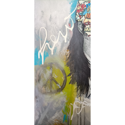 Tableau Pop Art - Héroïne