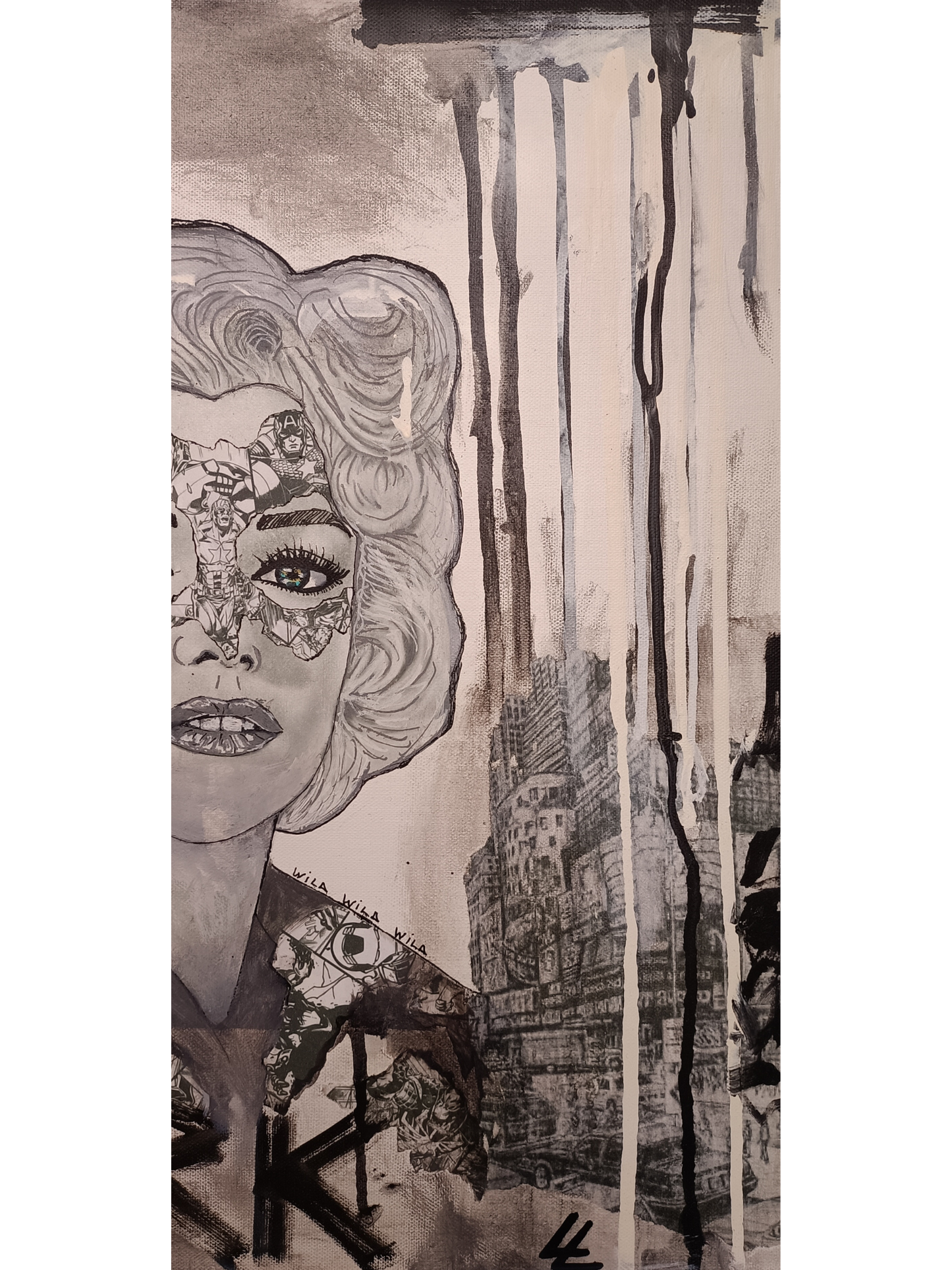 Tableau Pop Art - Marylin Monroe