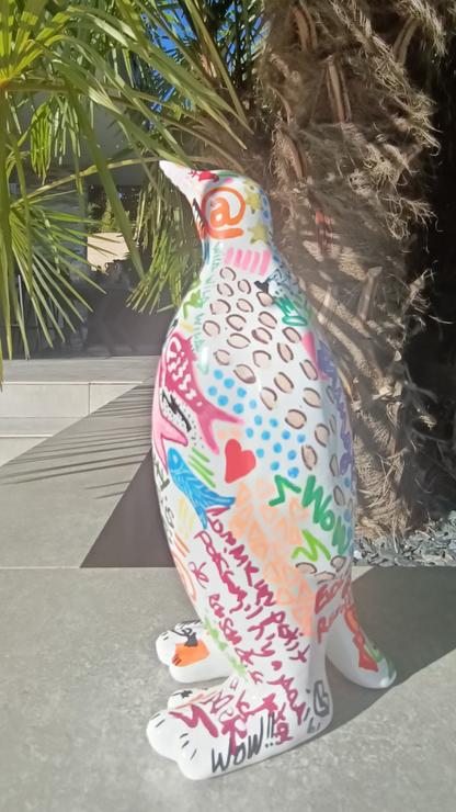 Sculpture Pop Art - Pingouin