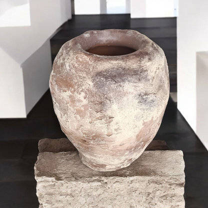 Vase brut style Wabi-Sabi