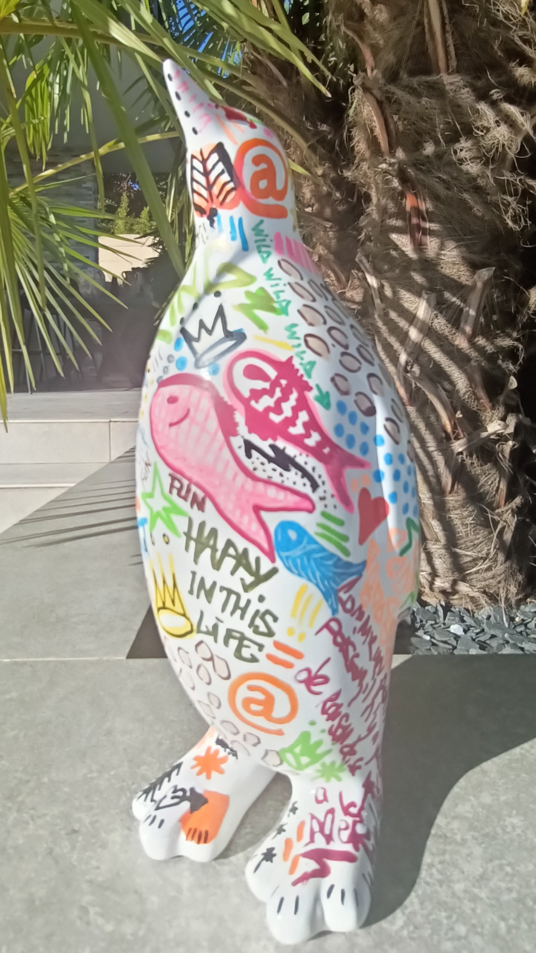 Sculpture Pop Art - Pingouin