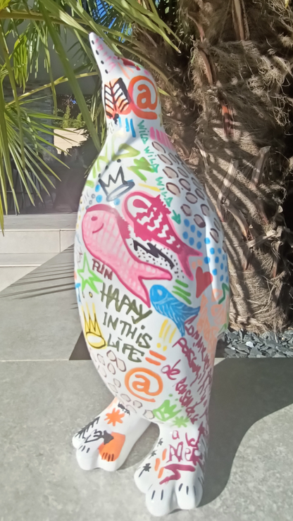 Sculpture Pop Art - Pingouin