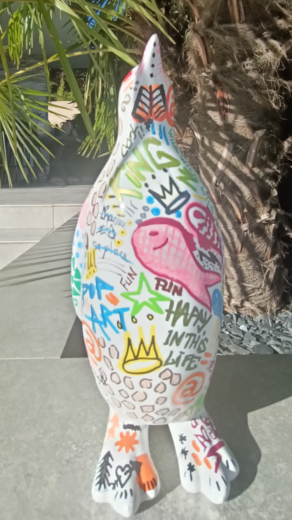 Sculpture Pop Art - Pingouin