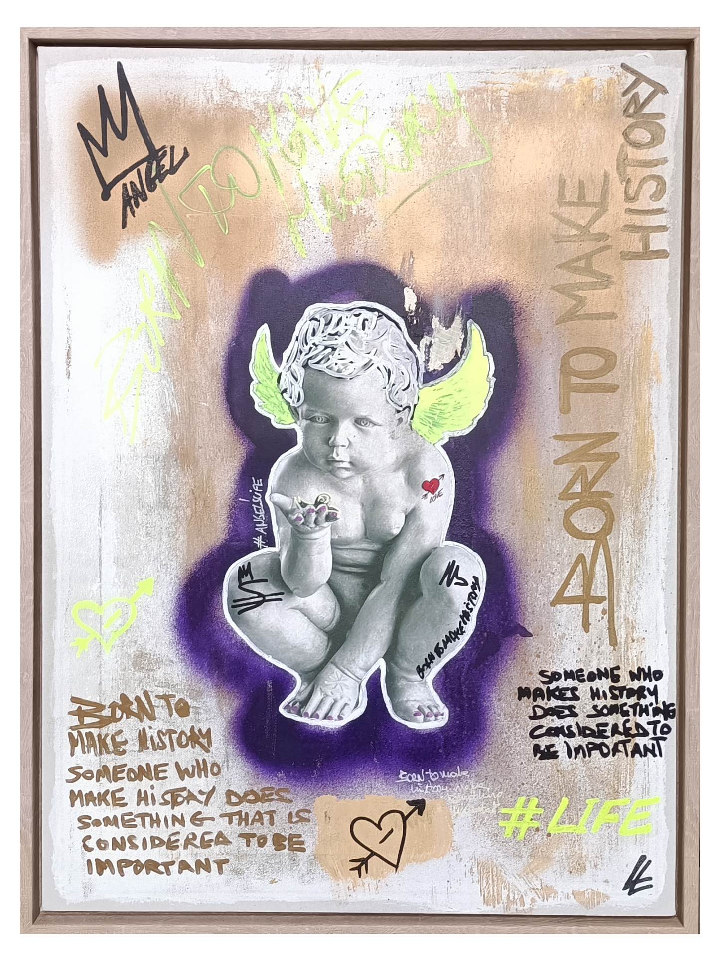 Tableau Pop Art - Angel 1