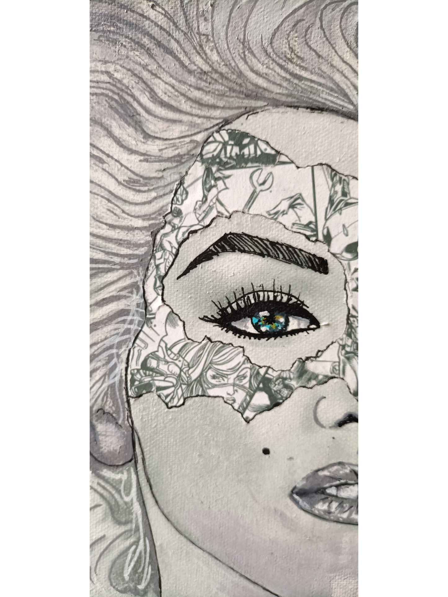 Tableau Pop Art - Marylin Monroe