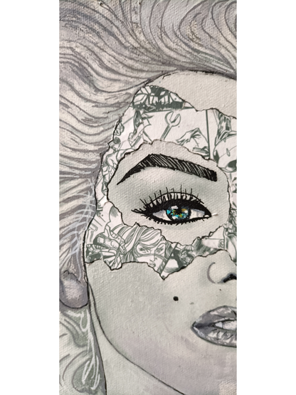 Tableau Pop Art - Marylin Monroe