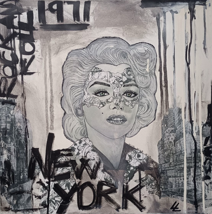 Tableau Pop Art - Marylin Monroe