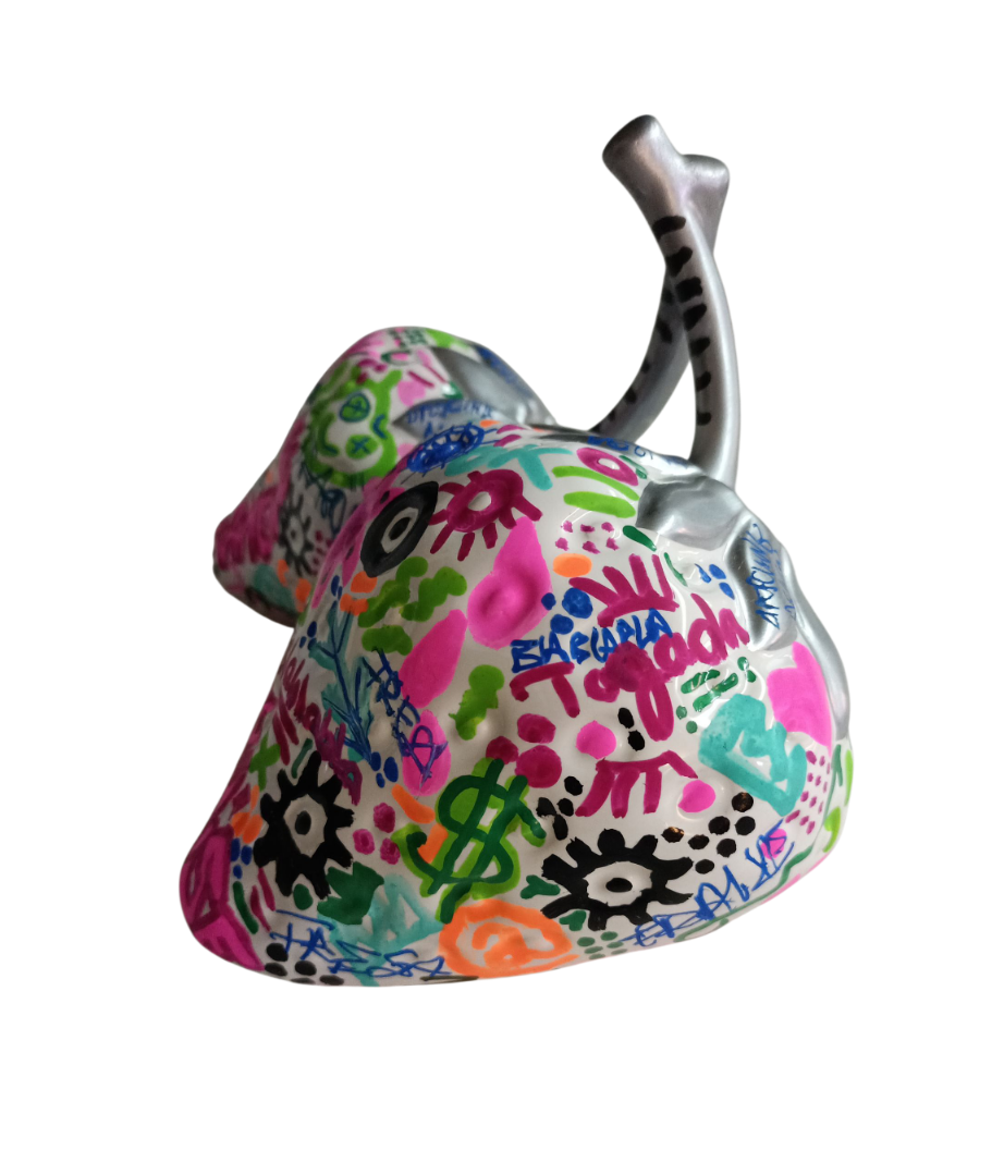 Sculpture Pop Art - Double Fraise Pop