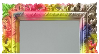 Miroir Pop Art - " Hey You ! "