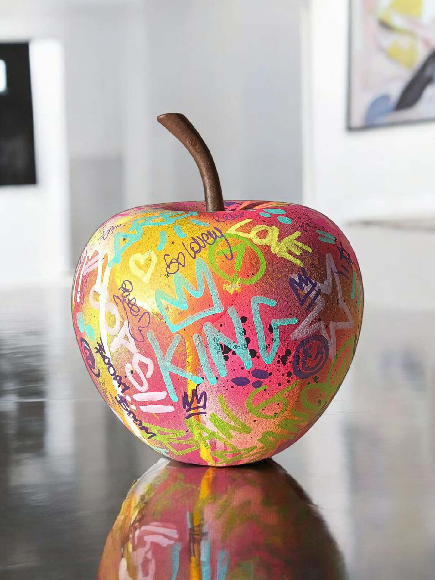 Sculpture Pop Art - Pomme Pop