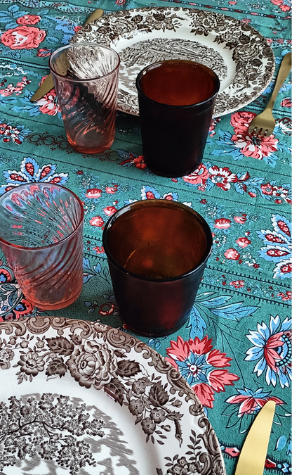 Grande nappe rectangulaire en coton " Dolce "