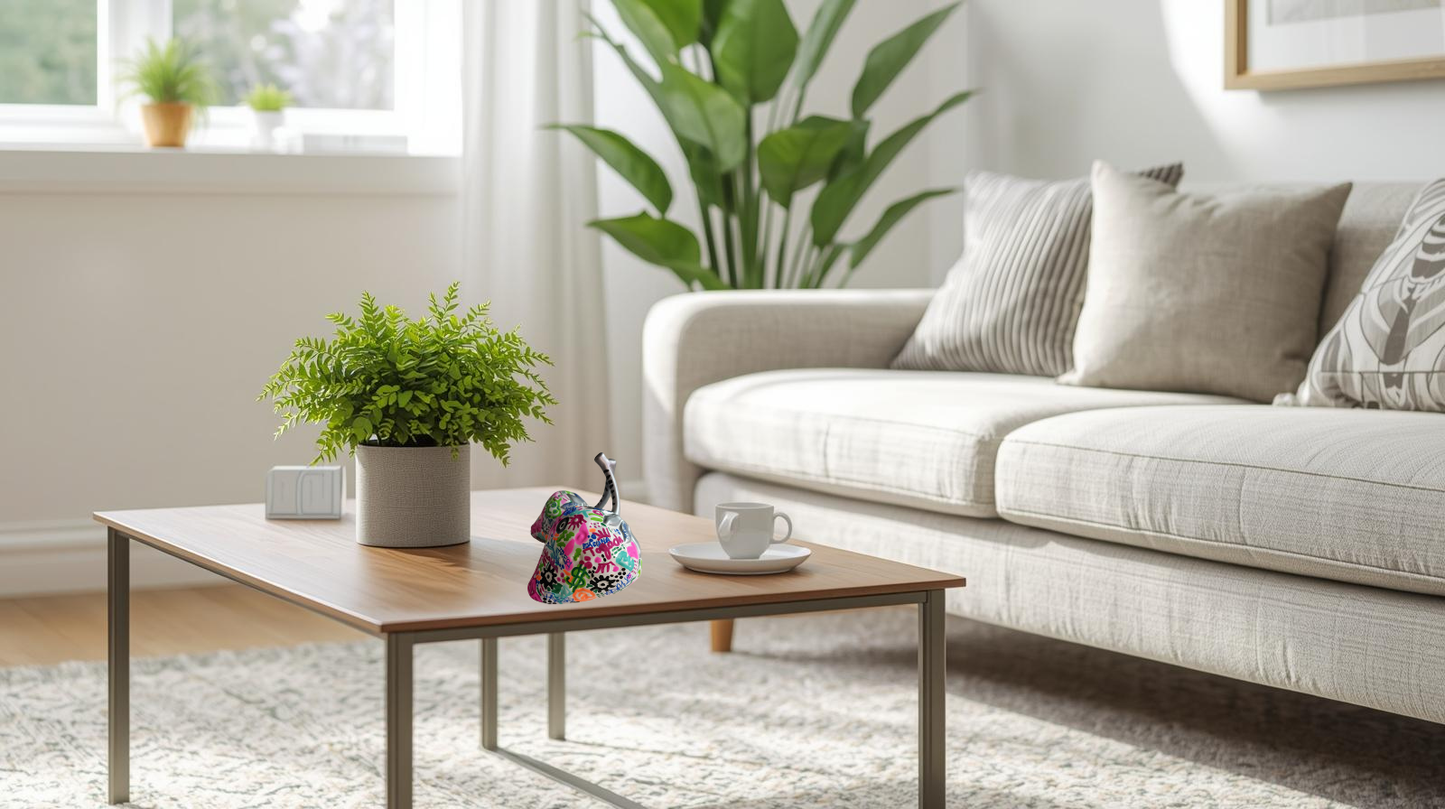 Sculpture Pop Art - Double Fraise Pop