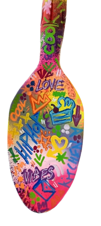 Sculpture murale Collection Dreamers - " Couverts XXL "