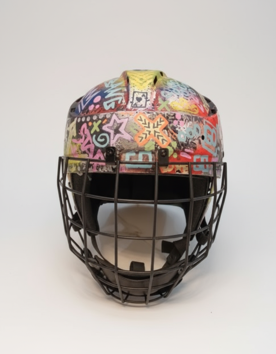 Sculpture Street Art - "Are you Hockey ? "