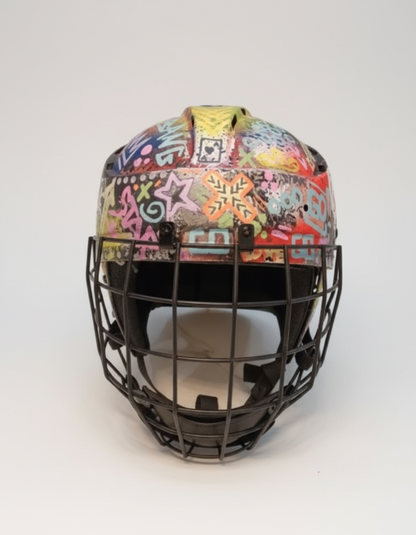 Sculpture Street Art - "Are you Hockey ? "