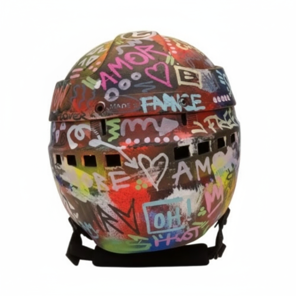 Sculpture Street Art - "Are you Hockey ? "