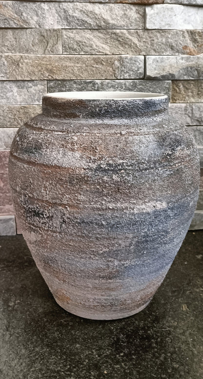 Vase Dionysos céramique aspect antique