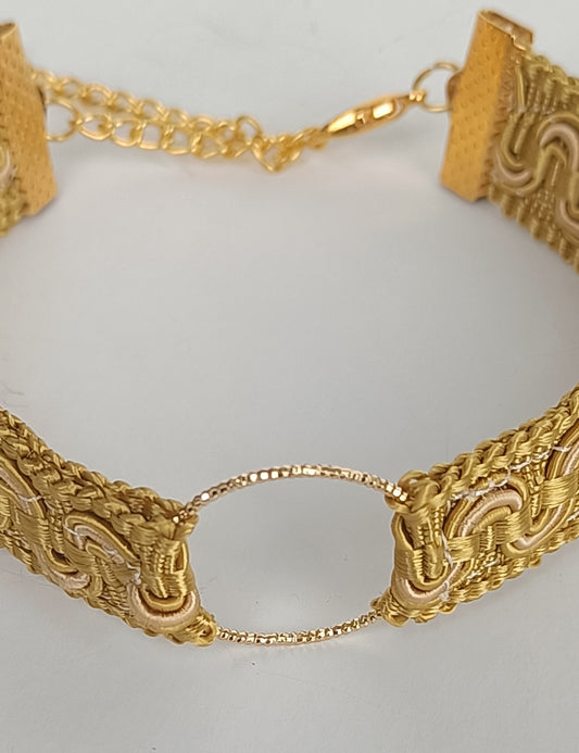 Bracelet Vintage Tempora - Doré