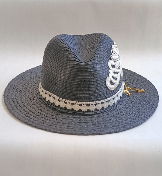 Chapeau panama noir
