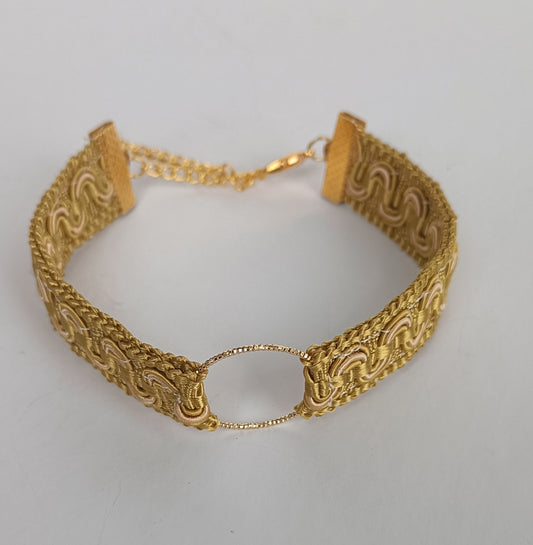 Bracelet Vintage Tempora - Doré