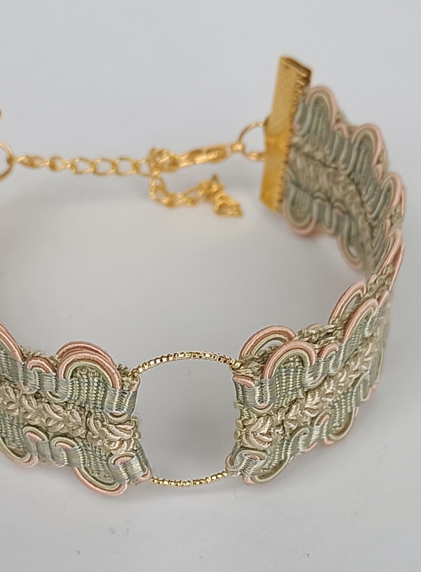 Bracelet Vintage Tempora - Vert/Rose