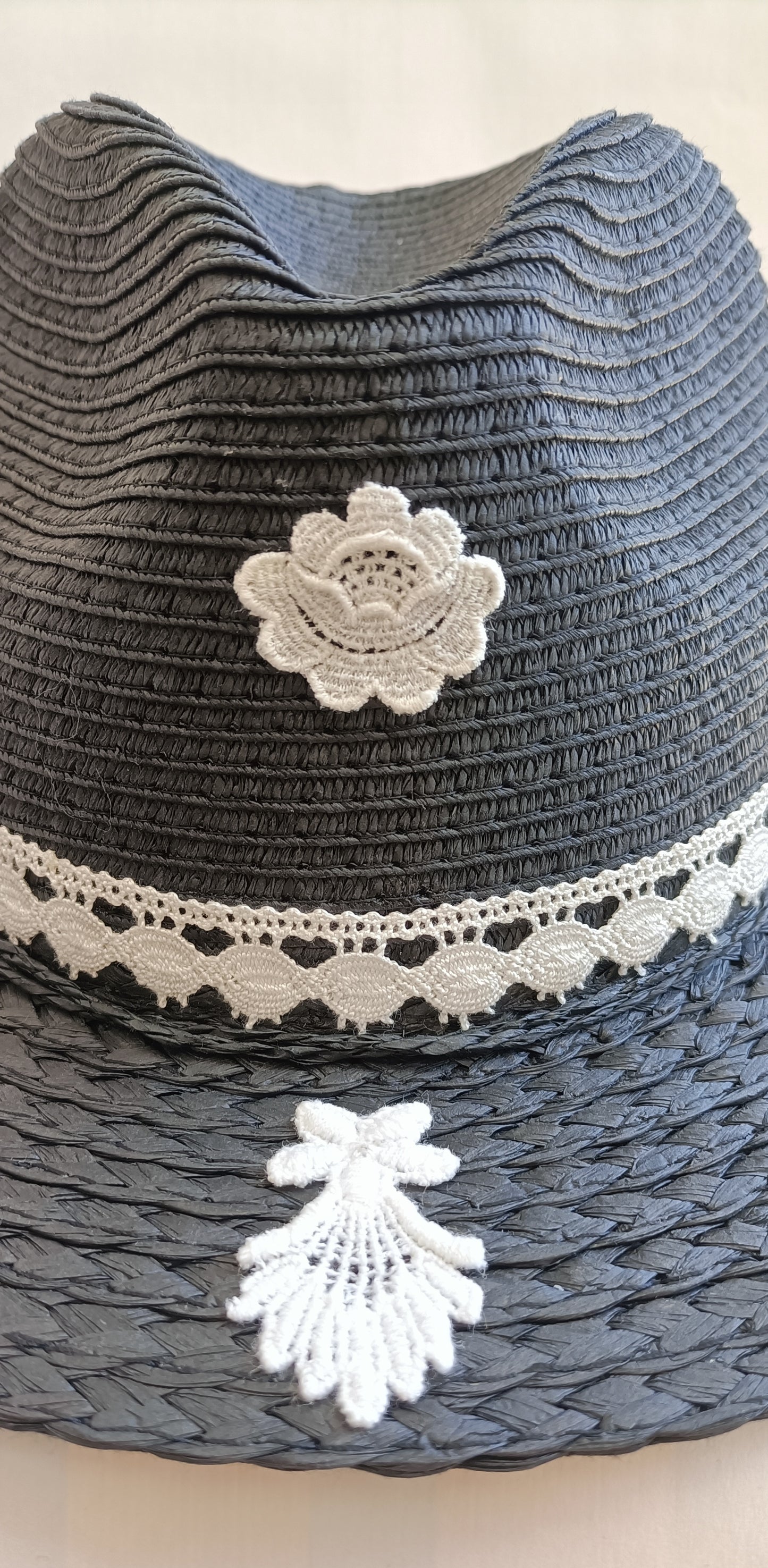 Chapeau panama noir