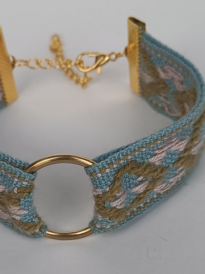 Bracelet Vintage Tempora - Bleu/Vert