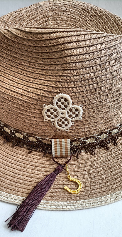Chapeau panama bohème