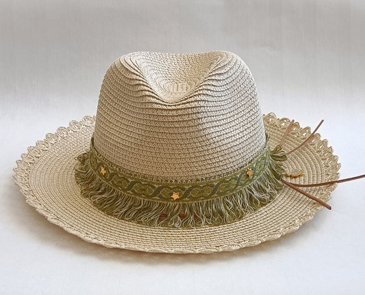 Chapeau panama bohème