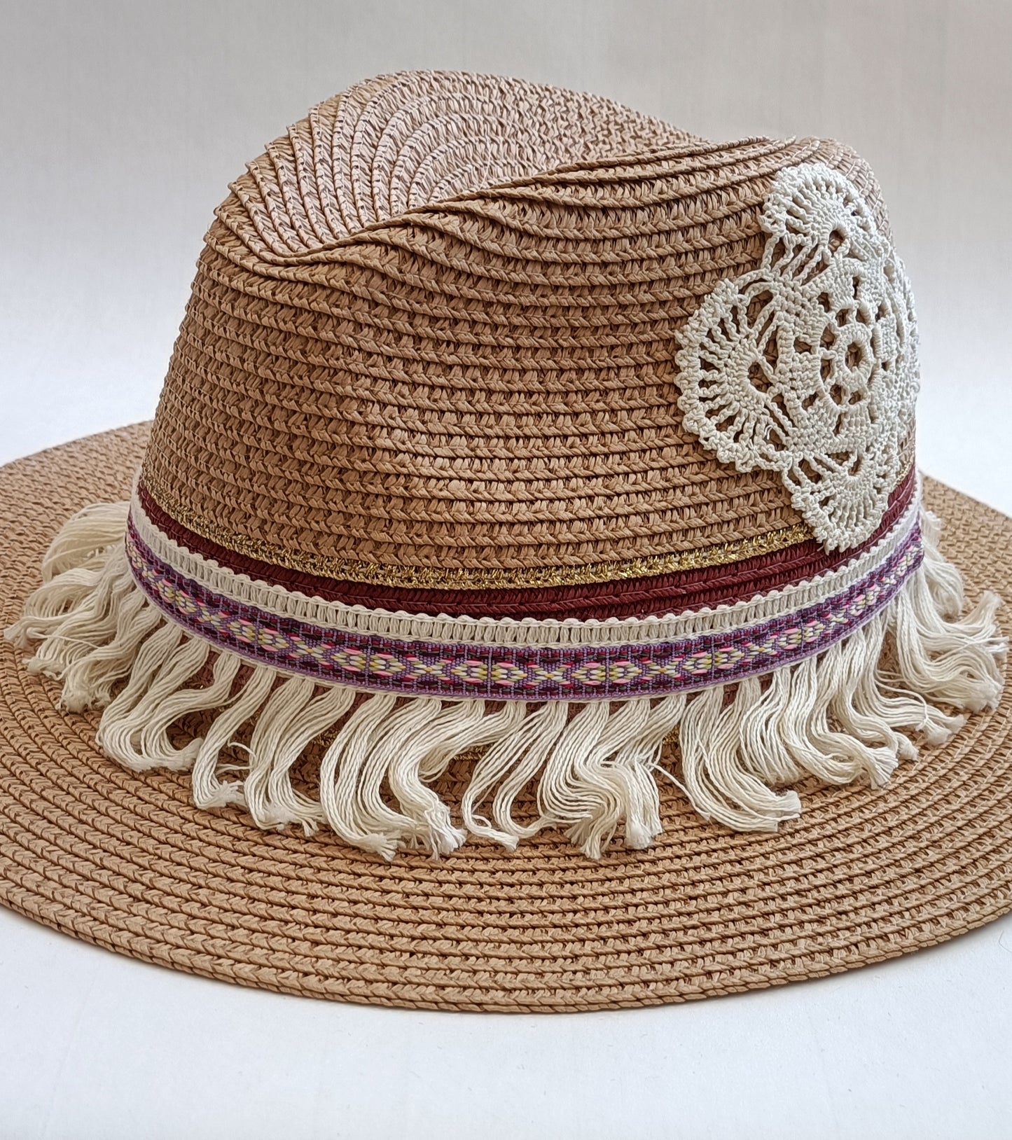 Chapeau panama bohème