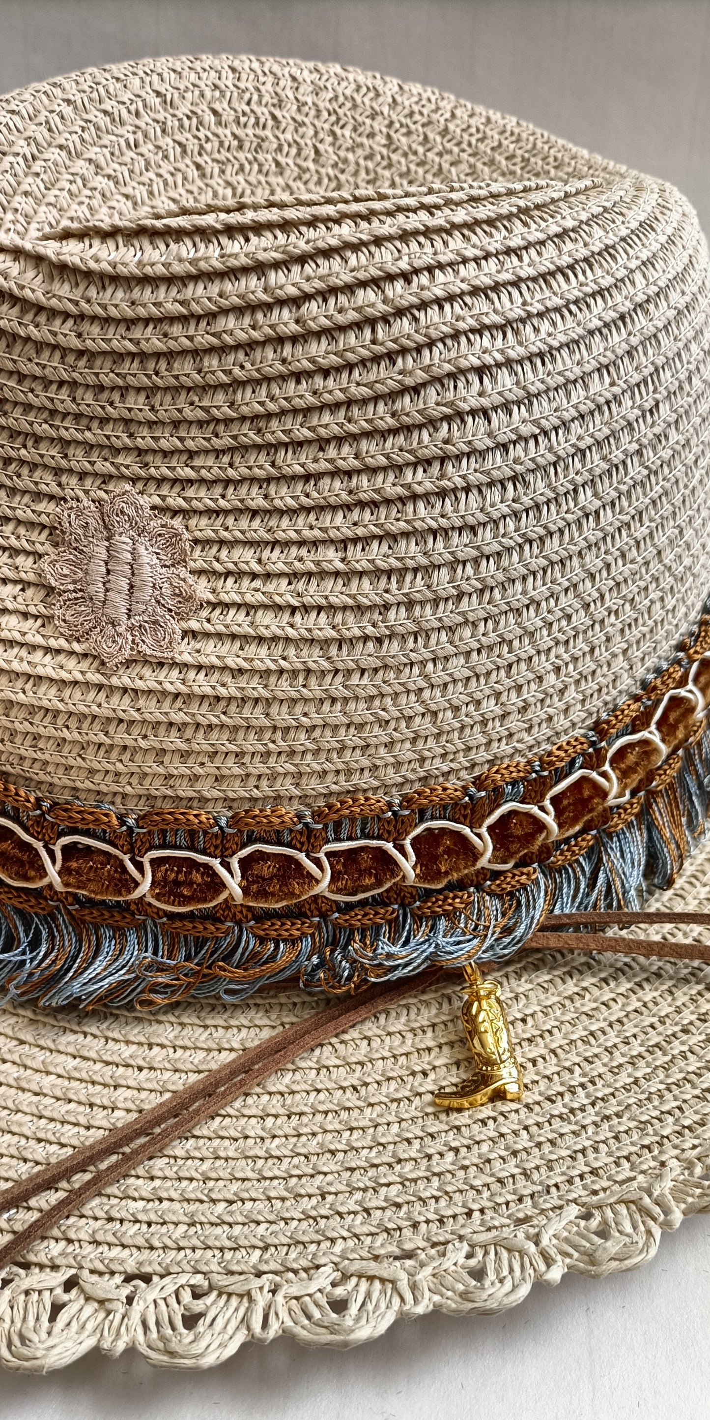 Chapeau panama bohème